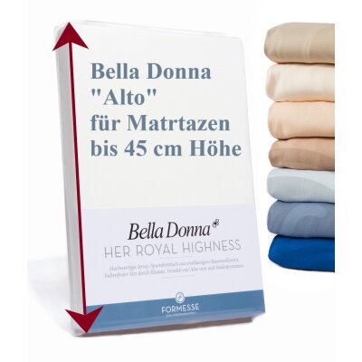 Matratzenschoner Satinesse Air Silver Alto Steghöhe 45 cm Schonbezug