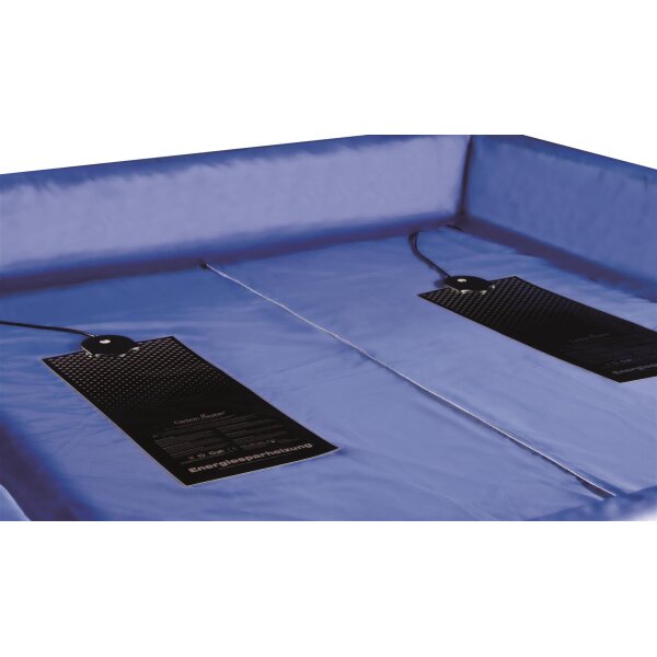 Wasserbett Berlin 180x220 cm Dual Softside komplett freistehend