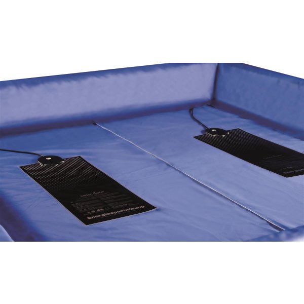 Wasserbett Berlin 200x210 cm Dual Softside komplett freistehend