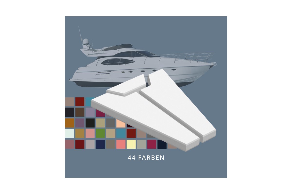 Spannbetttuch Boot Spannbettlaken Boot  Yacht  Kneer Vario-Stretch Qualität Q22 dreieck maßgefertig nach Maß