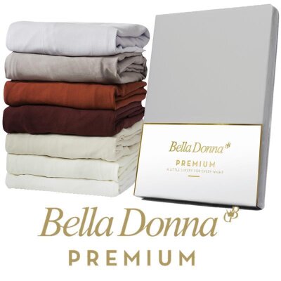 Spannbettlaken 200/220 200/240 Bella Donna Premium Jersey Spannbetttuch Wasserbett Boxspringbett höhe Matratzen
