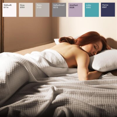 Bella Donna Sommerdecke 220x260 Tagesdecke Wohlfühldecke Bettüberwurf Formesse Sommer Decke Leichtdecke leicht kühlend