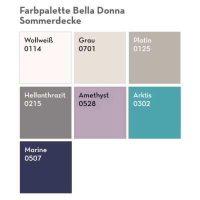 Bella Donna Sommerkissenbezug 40x80, 50x70, 60x70 oder 80x80 Doubleface Formesse Tencel Sommer Kissenbezug leicht kühlend