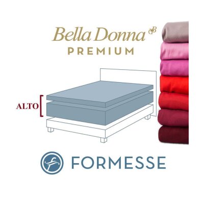 Spannbettlaken 120/200, 120/210, 120/220, 130/200, 130/210, 130/220 Bella Donna Premium Alto Spannbetttuch Wasserbett Boxspringbett höhe Matratzen